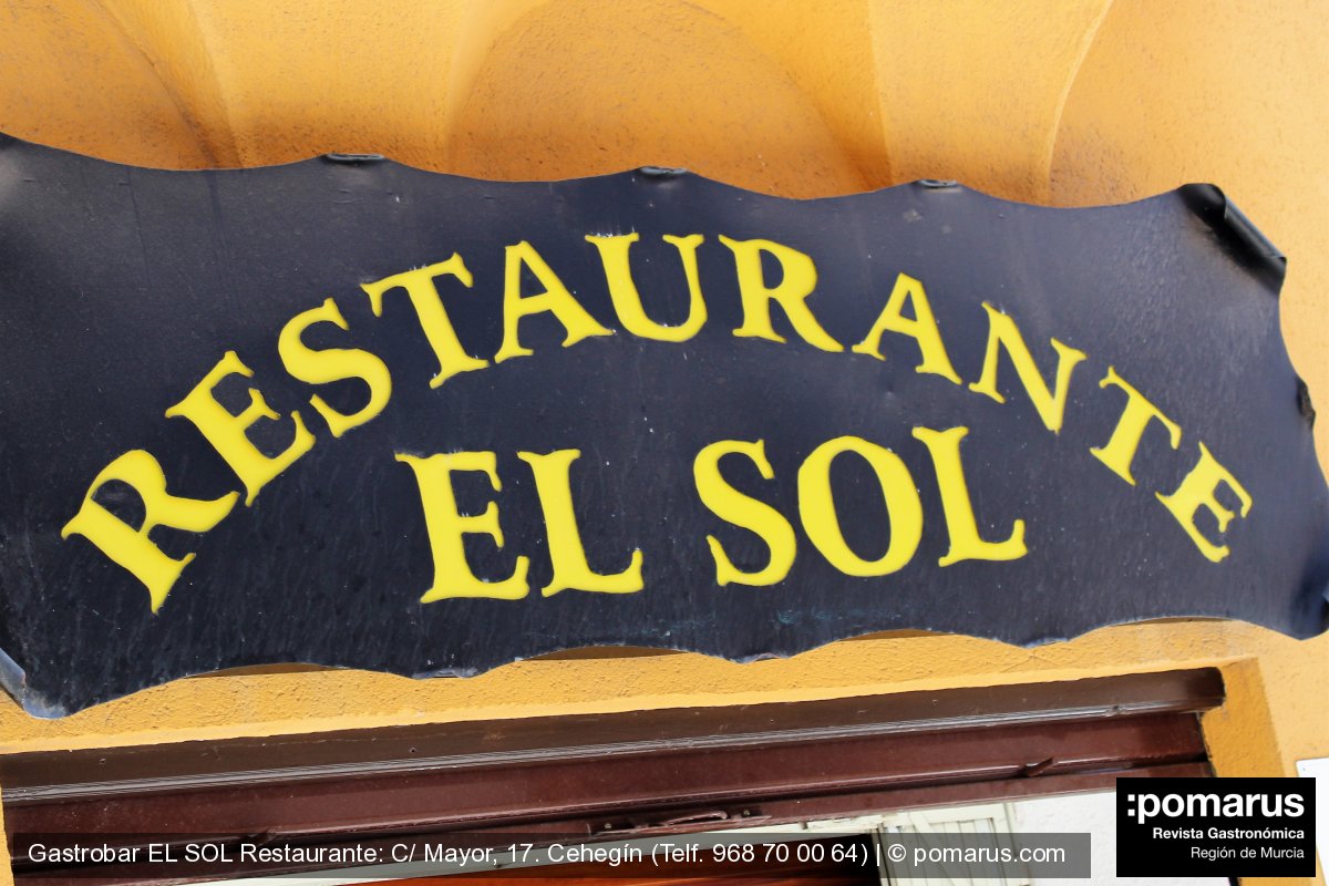 Hemos conocido Restaurante El Sol en Cehegín