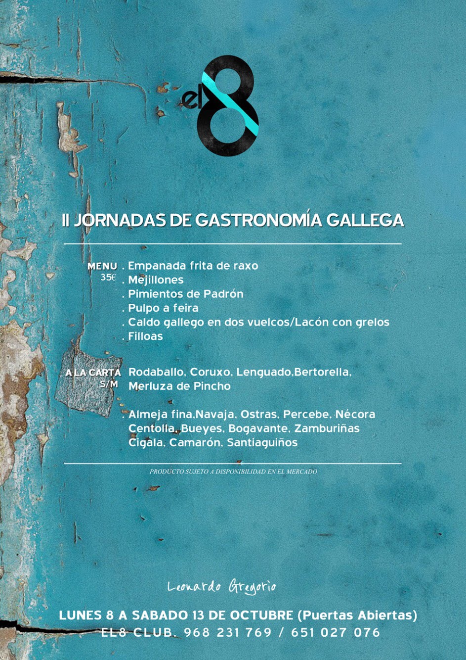 II Jornada de Gastronomía Gallega, por Leonardo Gregorio