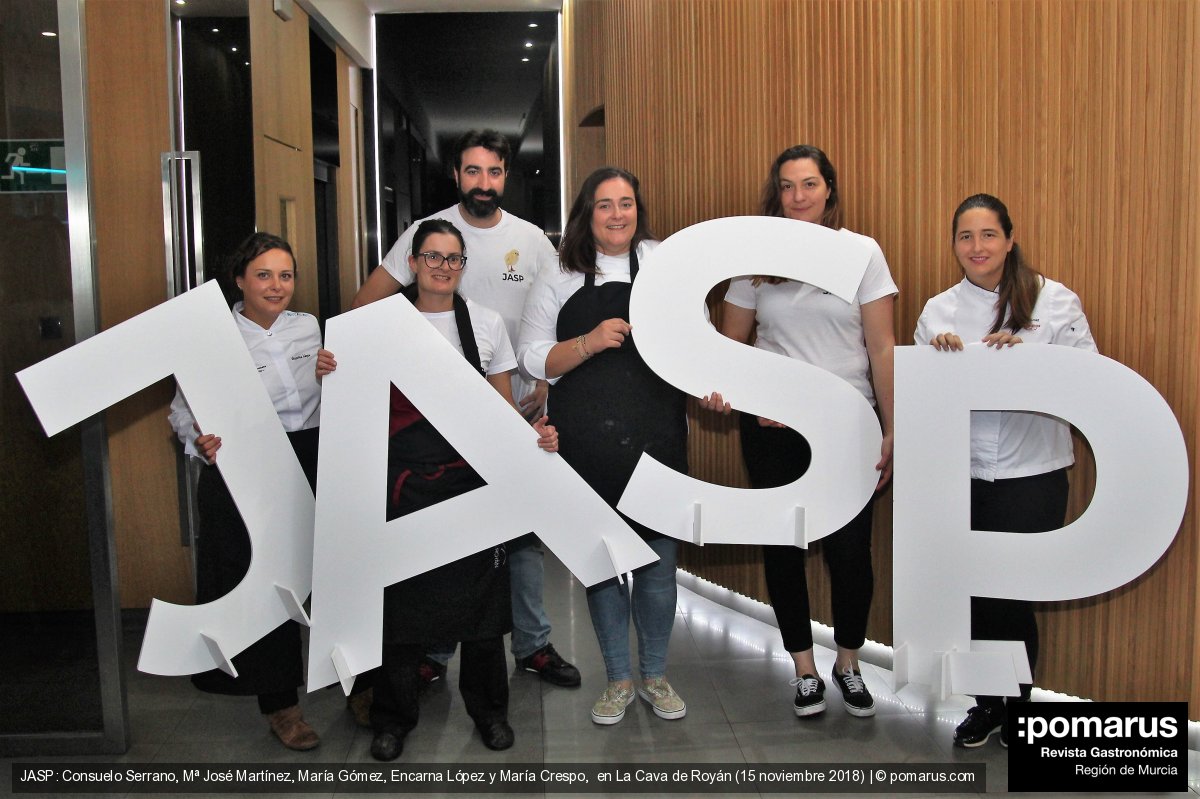 Inolvidable cena JASP en la Cava de Royán