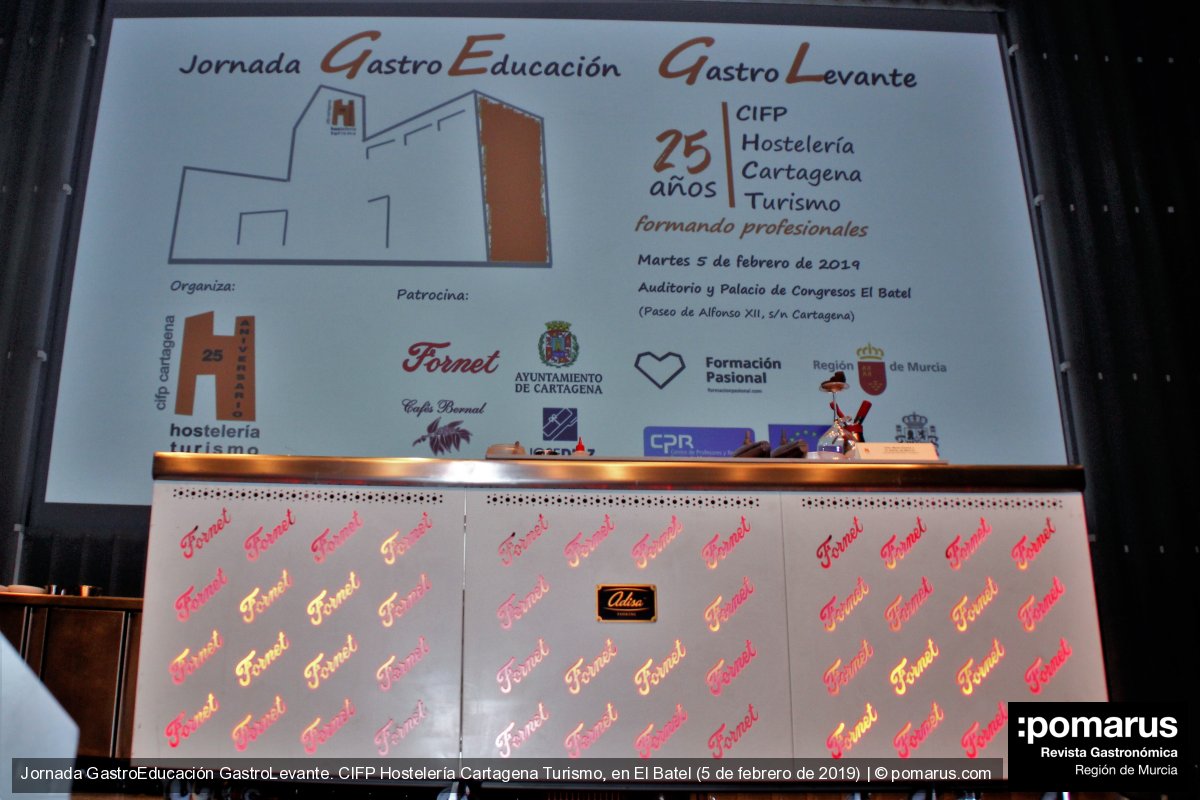 Jornada Gastro Educación Gastro Levante en El Batel de Cartagena