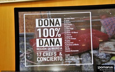 DONA100%DANA: 17 chefs cocinan en favor de los damnificados por la DANA