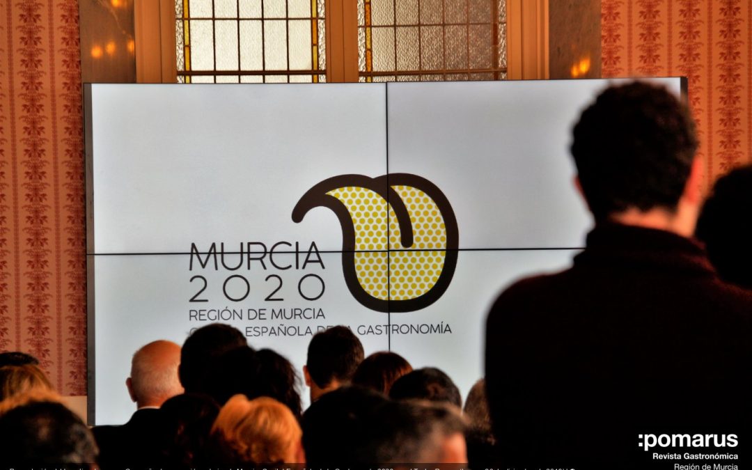 Presentación del Logotipo, Imagen y Campaña de promoción exterior de Murcia, Capital Española de la Gastronomía 2020