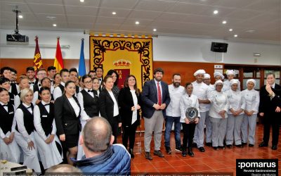 Cocinamos con Tomás Écija y Cundi Sánchez en la Escuela de Hostelería y Turismo de La Flota de Murcia