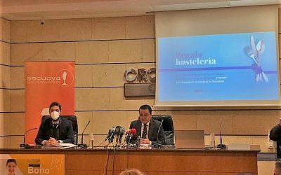 Presentación de la nueva campaña “Regala Hostelería” por parte de la Consejería de Turismo