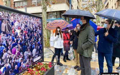 Las tradicionales “Pelotas de Patiño” invaden gráficamente el Paseo Alfonso X El Sabio en Murcia