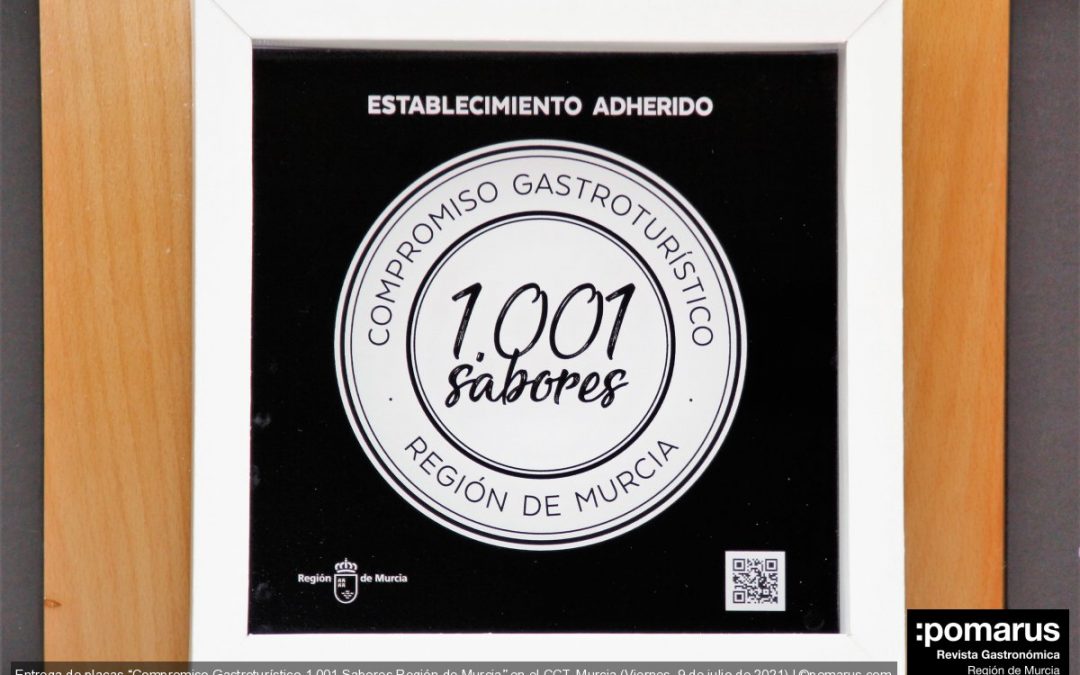 Se entregan las primeras placas “Compromiso Gastroturístico 1.001 Sabores Región de Murcia” en el CCT, Murcia