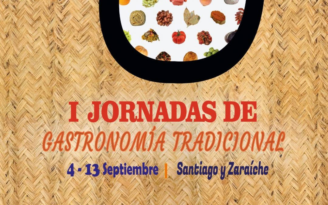 Presentación de las I Jornadas de Gastronomía Tradicional en Santiago y Zaraíche, Murcia
