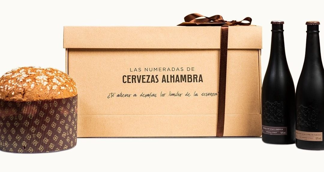 Las Numeradas de Cervezas Alhambra & Panettone de Paco Torreblanca nos sorprenden esta Navidad 2021