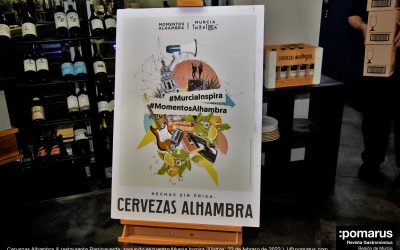 Maridaje entre Cervezas Alhambra & restaurante Barrigaverde en este segundo encuentro Murcia Inspira