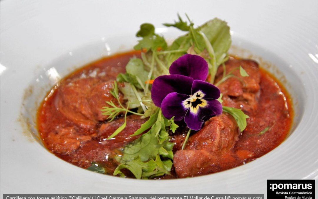 Carrillera de cerdo con toque asiático («Calillera»)