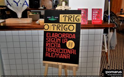 Presentación de la nueva cerveza de Trigo de Estrella de Levante, en el Restaurante Ajo y Agua, en Murcia