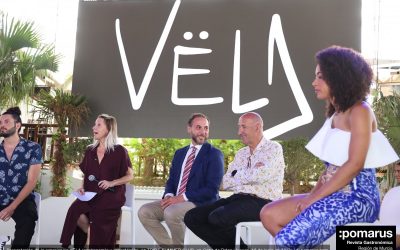 Presentación de la experiencia VËLA (gastronomía y espectáculo), en TRIPS SUMMER CLUB en Cabo de Palos