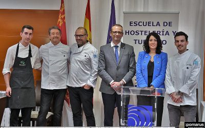 Jornada Gastronómica “Cocinamos sabiduría, saboreamos el talento”, en el Ies La Flota, Murcia