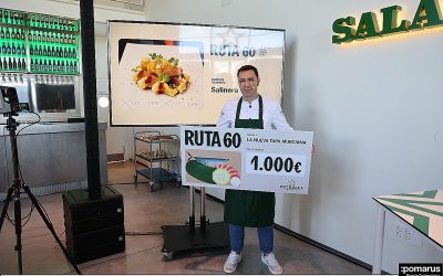 Drexco Trapería se alza con el primer premio del concurso de tapas  Ruta 60, con su tapa “Salinera”