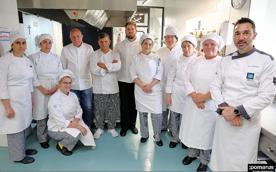 “Making of” de la Semana Gastronómica entre la Escuela de Hostelería de La Flota & Escuela de Hostelería Eh! de Cáritas