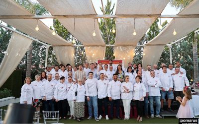 Rotundo éxito de la XXV Cena de Gala Aniversario JECOMUR y entrega de premios del XXI Concurso de Jóvenes Cocineros, en El Portón de la Condesa