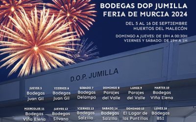 La Feria de Murcia tendrá una intensa representación de la DOP Jumilla