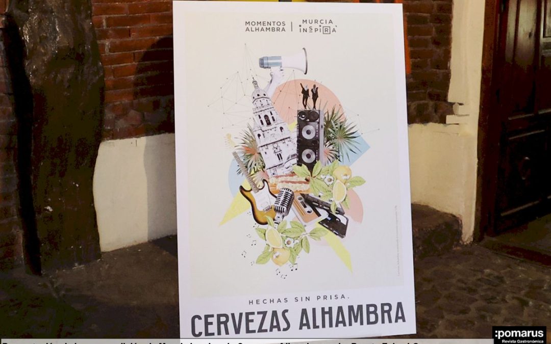 Presentación de la nueva edición de Murcia Inspira, de Cervezas Alhambra, en La Puerta Falsa