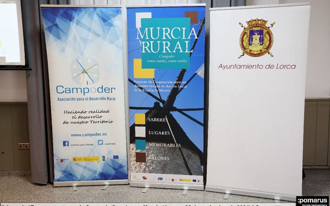 “Tesoros con esencia” de Lorca en las II Jornadas Saber Productos de Campoder”.