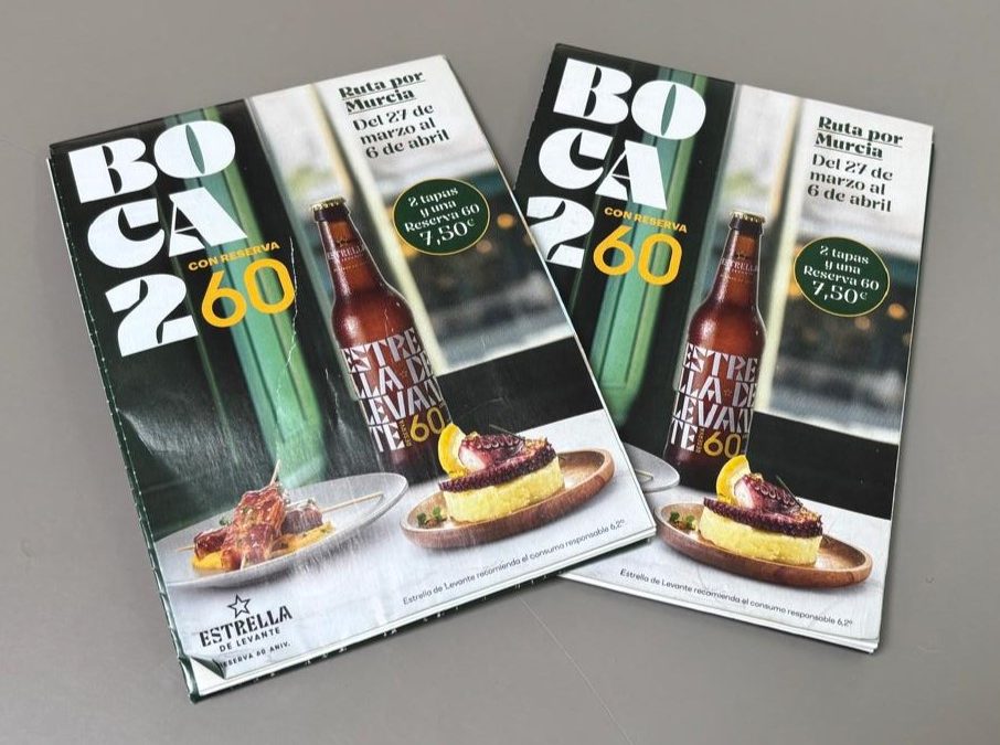 Presentación de «Boca2 con Reserva 60”: La ruta de la tapa que revoluciona Murcia y Cartagena