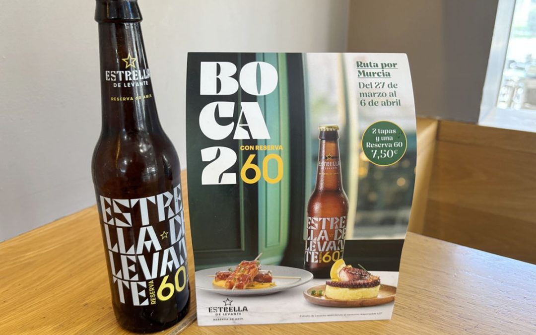 BOCA2 con Reserva 60 Aniversario: Ruta de 5 establecimiento elegidos al azar por POMARUS en Murcia
