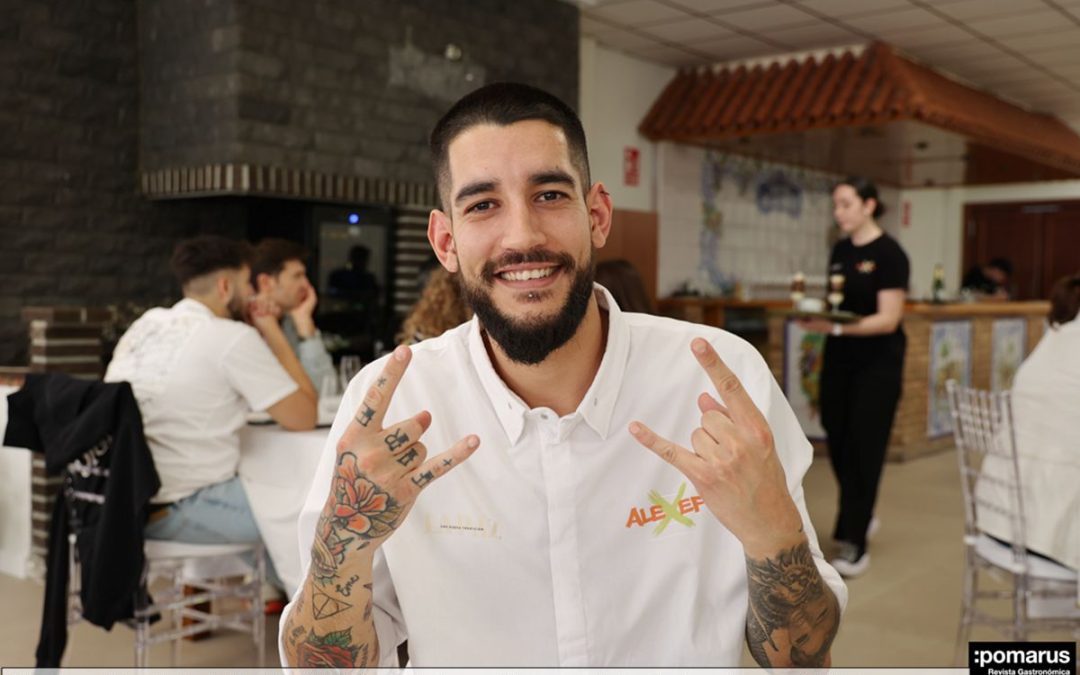 El chef Alejandro Medina y su “Menú Gastro-Reivindicativo del Mar Menor”