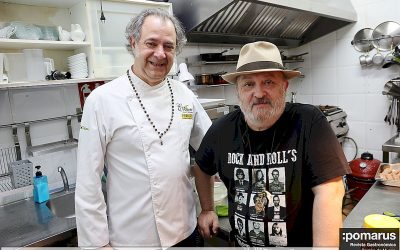 Firo Vázquez y Sacha Hormaechea cocinan luz y memoria en El Olivar, en Moratalla
