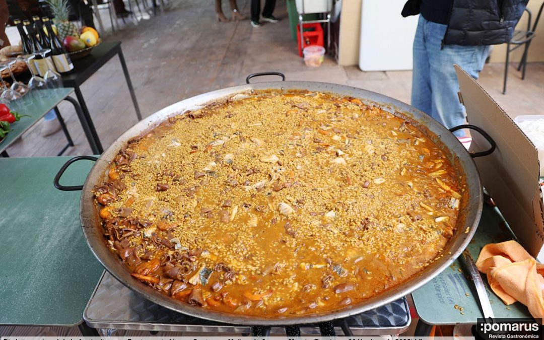 Éxito rotundo en la gran paella de lubina del Restaurante Nuevo Centro, en Molina de Segura