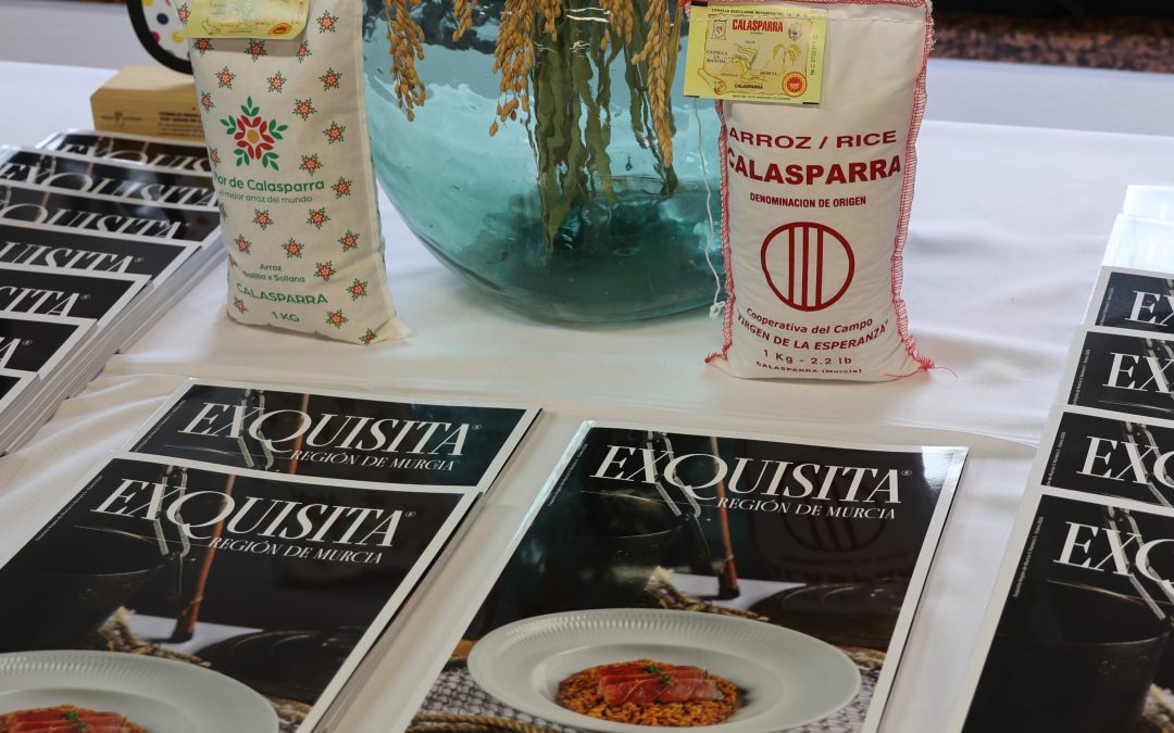 Exquisita Región de Murcia dedica su tercera edición al Arroz de Calasparra en el 40 aniversario de su D.O.P.