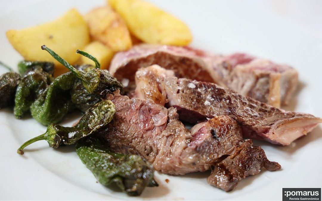 Sobroso menú en el Día del Gourmet “SIDRERÍA VASCA”, en C.D.S.C.A. Oficiales Cartagena